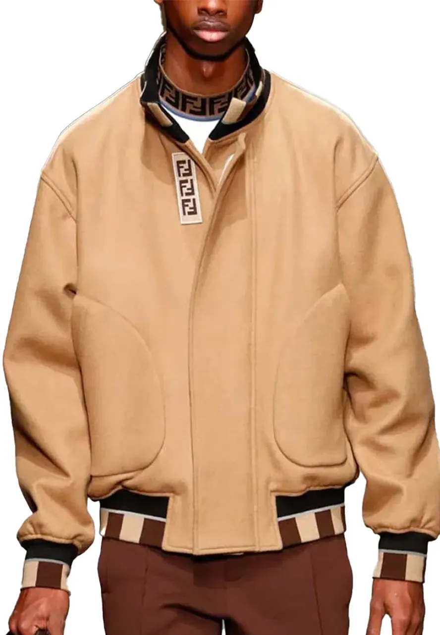 Michael Rainey Jr Power Book II Ghost Brown Bomber Jacket